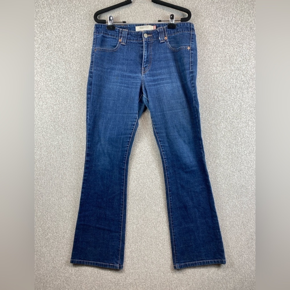 Vtg Levi’s 525 boot cut jeans size 10 cut date 2005 stretch y2k mid rise basics